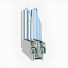 2 Track uPVC Sliding Windows