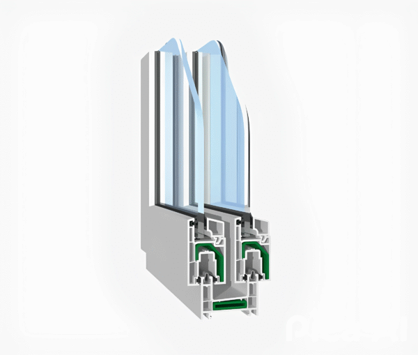2 Track uPVC Sliding Windows