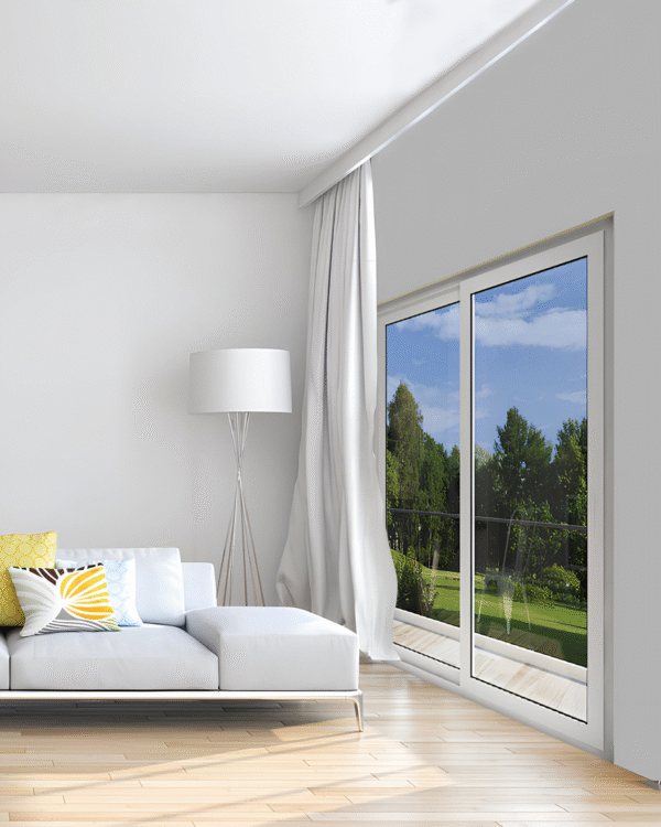 2 Track uPVC Sliding Windows