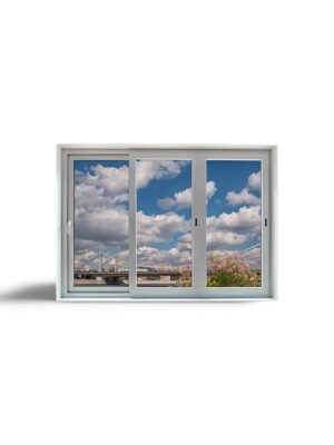 3 TRACK uPVC Sliding Windows